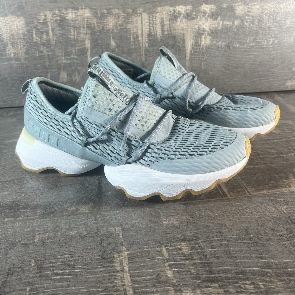 Sorel Women's Light Gray Mesh Slip-On Sneakers - Picture 10 of 11